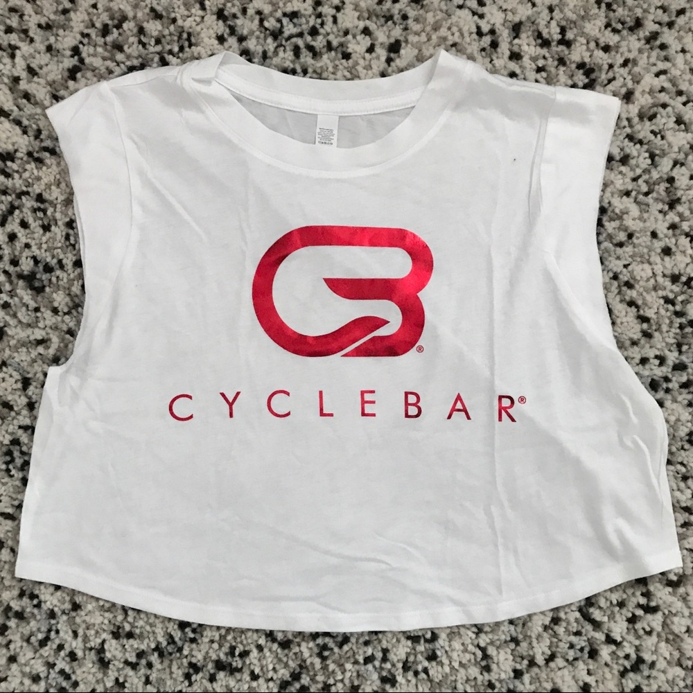 Cyclebar Cropped Muscle Tank